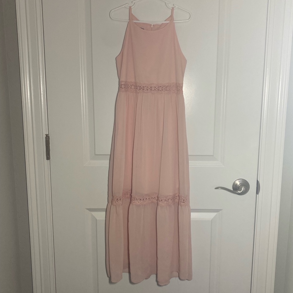 Girls fashion floorlength dress